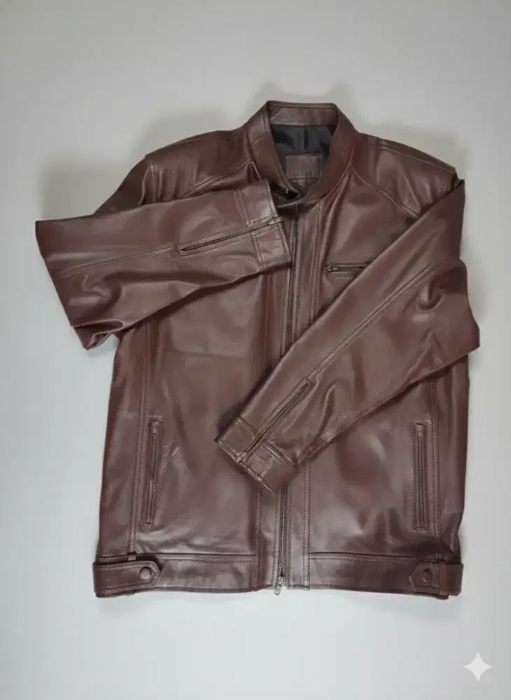 Jaket Kulit Domba Asli