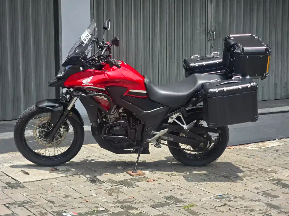 Moge Honda CB500X,CBX 500 th 2017 Km 18rb Modif Adventure Siap Turing