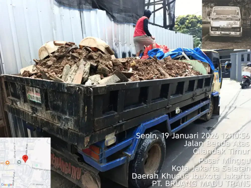 Jasa buang sampah proyek dan angkut tanah