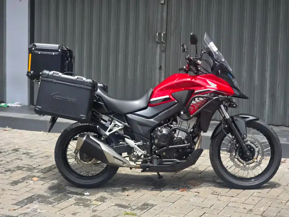 Moge Honda CB500X,CBX 500 th 2017 Km 18rb Modif Adventure Siap Turing