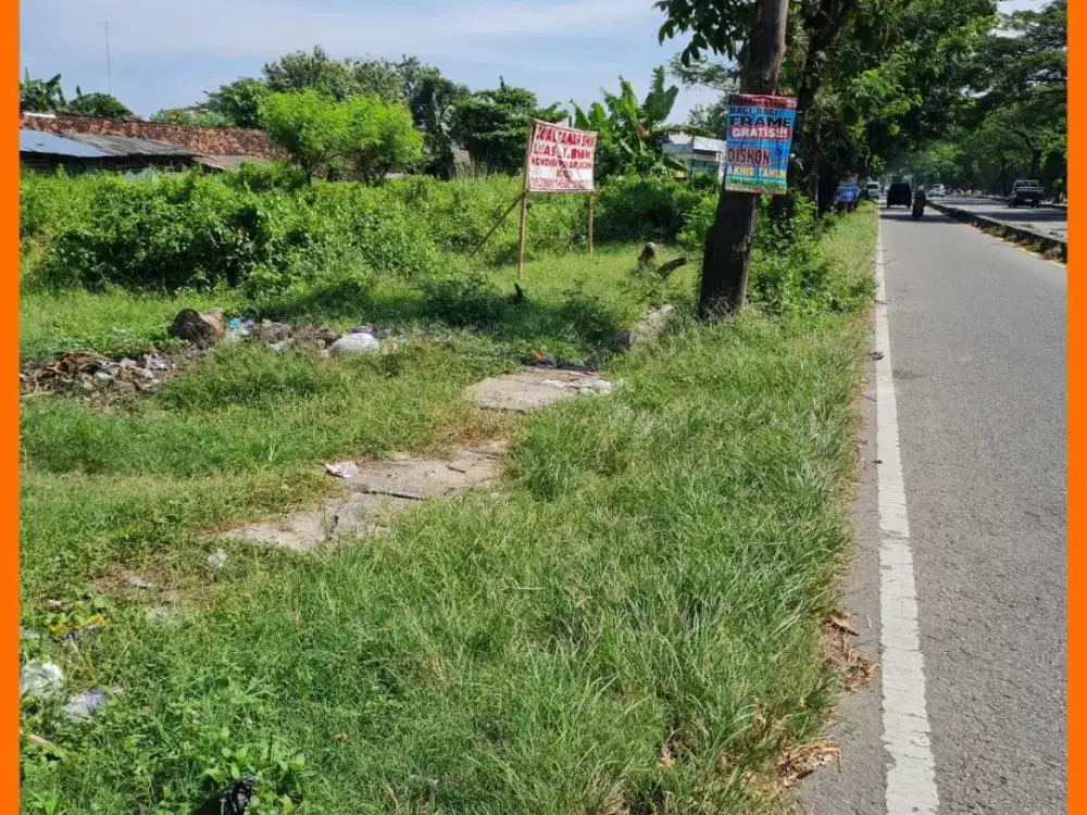Tanah Jogja Banguntapan Pinggir Jalan Ringroad Siap Bangun