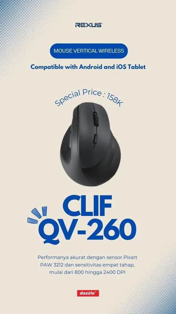 Mouse rexus QV-260 clif