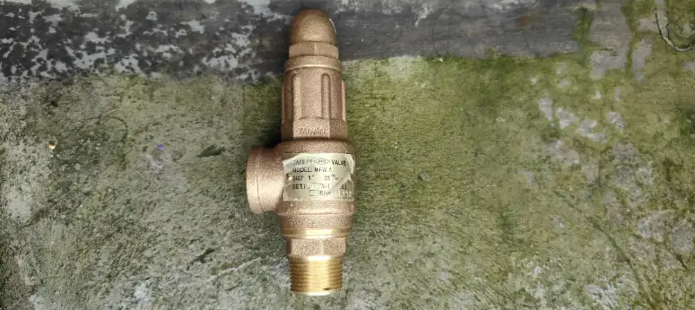 Jual safety Valve HISEC 1inch 20kg/20bar