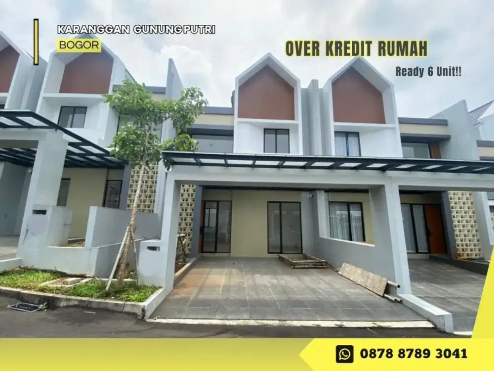 Ready Rumah 2LT Over Kredit 1 menit Tol Kranggan di Varana Golf Estate