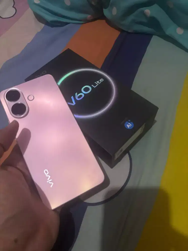 Jual VIVO V60 Lite Pink masih 1 minggu