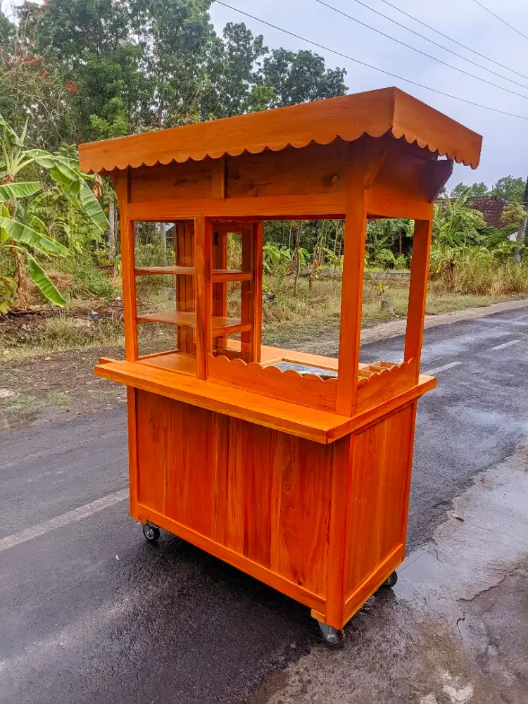 Paling Murah Gerobak Booth , Gerobak dimsum , Gerobak sate taichan