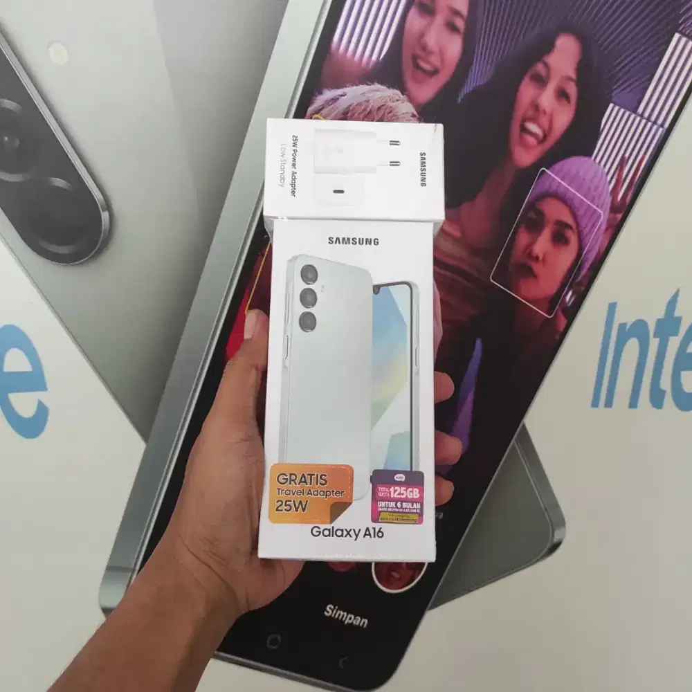 Berminat silahkan WA Samsung Galaxy A16 8/256 Garansi resmi 1thn