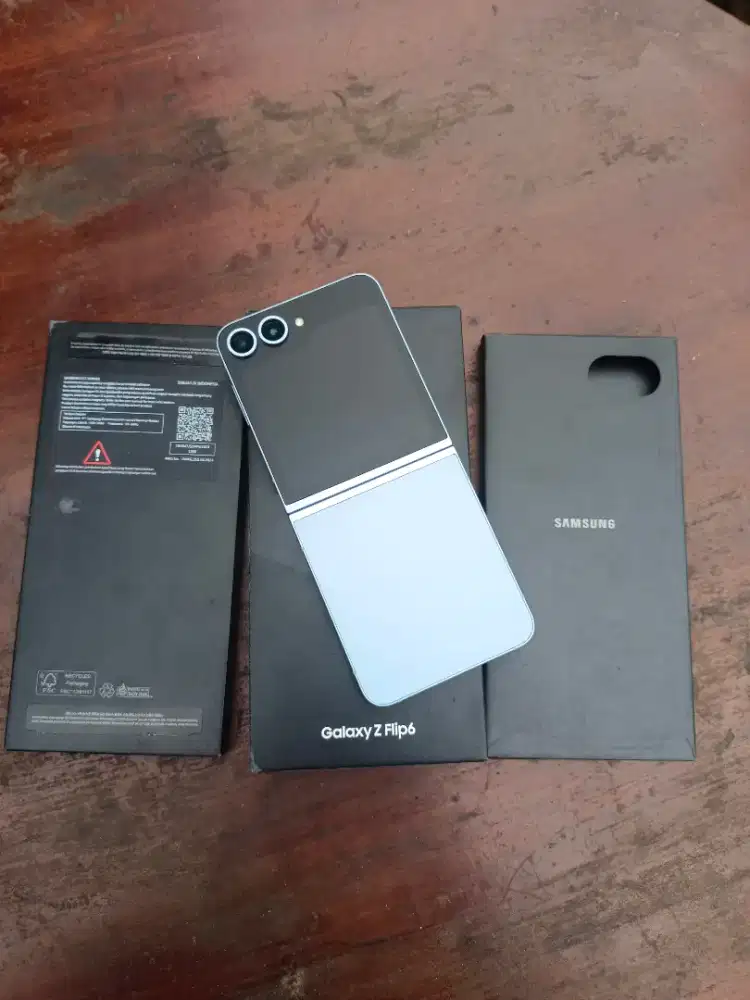 Samsung Z Flip 6 12/512 Blue Resmi SEIN super mulus no minus harga NET