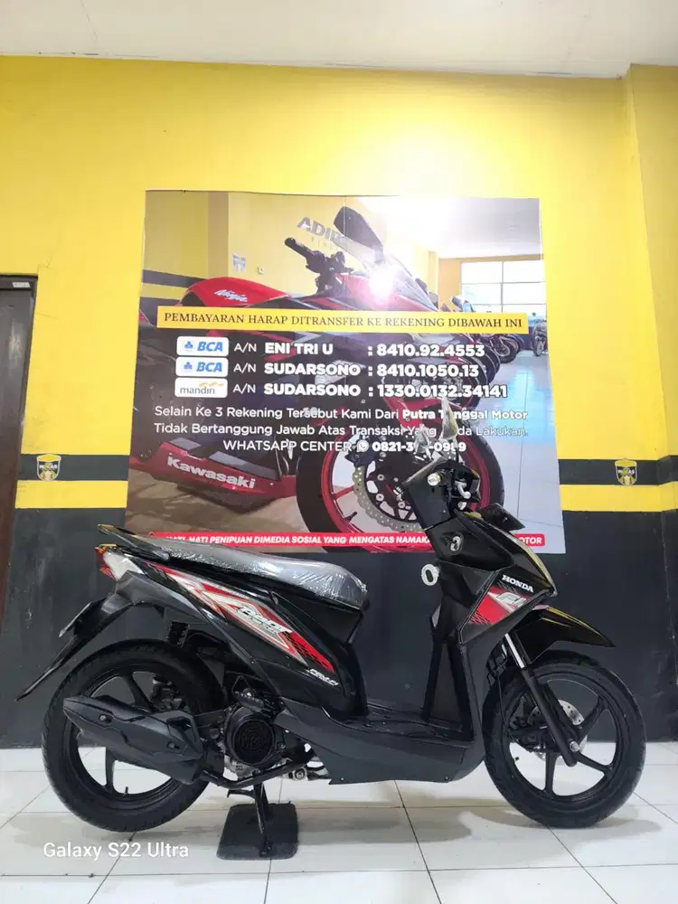 BEAT FI OLD TAHUN 2013(PUTRA TUNGGAL MOTOR)