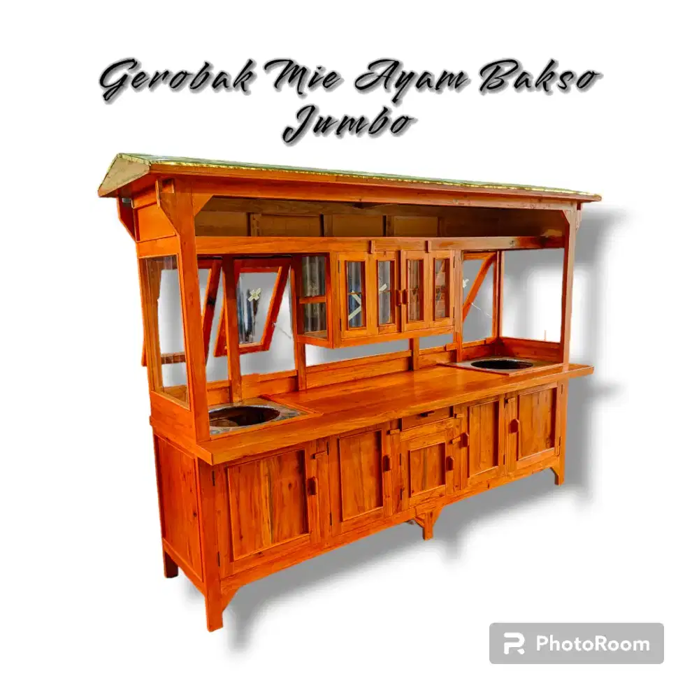 TERMURAH Gerobak bakso , Gerobak mie ayam bakso , Gerobak dimsum