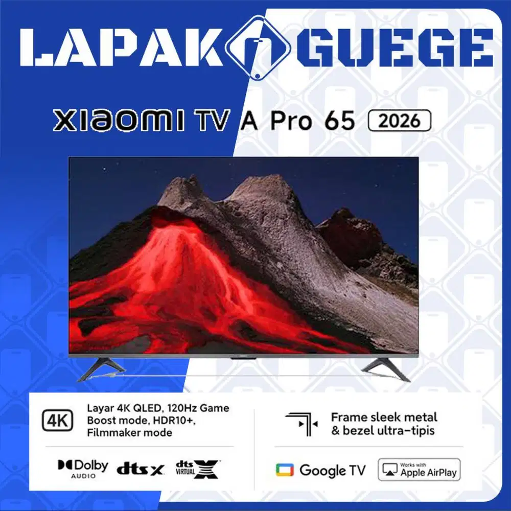 QLED Google TV Xiaomi A pro 65 inch 2026 4K UHD Digital smart Bluetoot