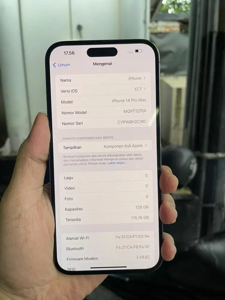 Iphone 14 Promax 128GB Inter