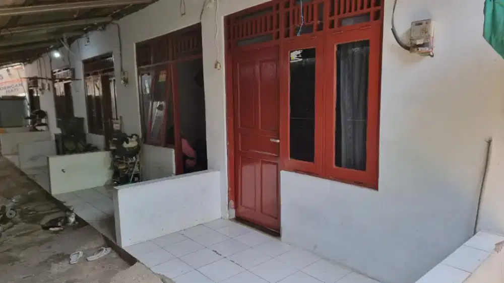 Dijual rumah kontrakan 5 pintu. Full sewa