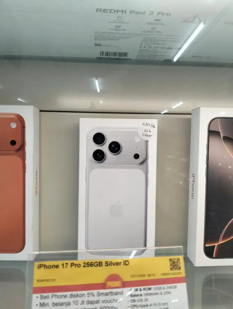 Credit iPhone 17 Pro 256GB cicilan bunga mulai 0%