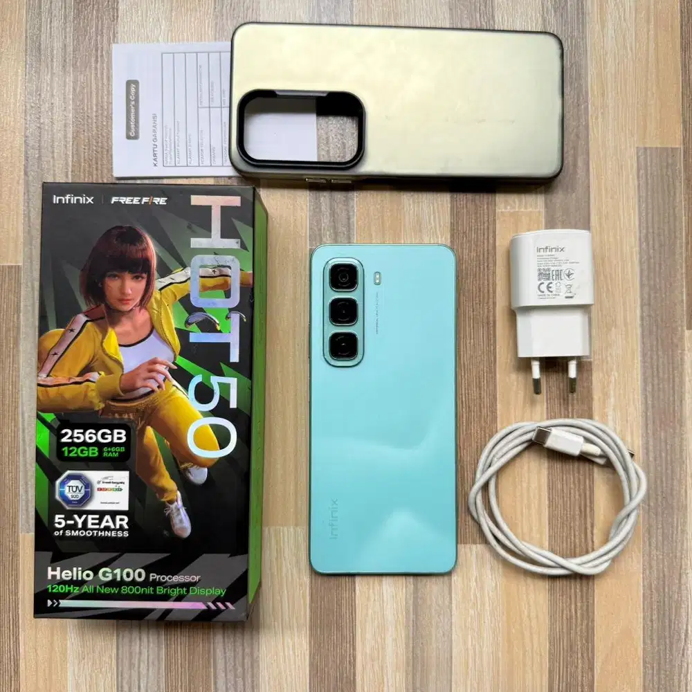 Infinix hot 50 6/256 fullset