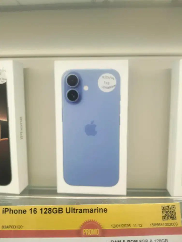 Credit iPhone 16 128GB ciciclan bunga mulai 0%