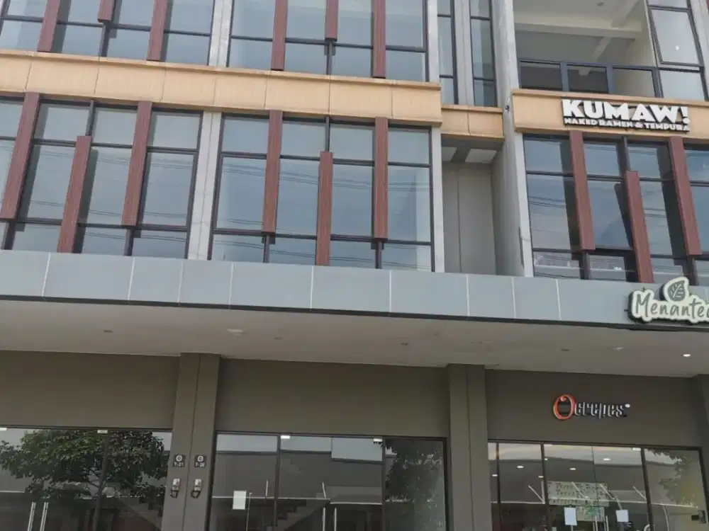 Dijual Ruko 4 Lantai di dalam kompleks Vasanta Innopark bergaya Jepang karya developer Jepang
