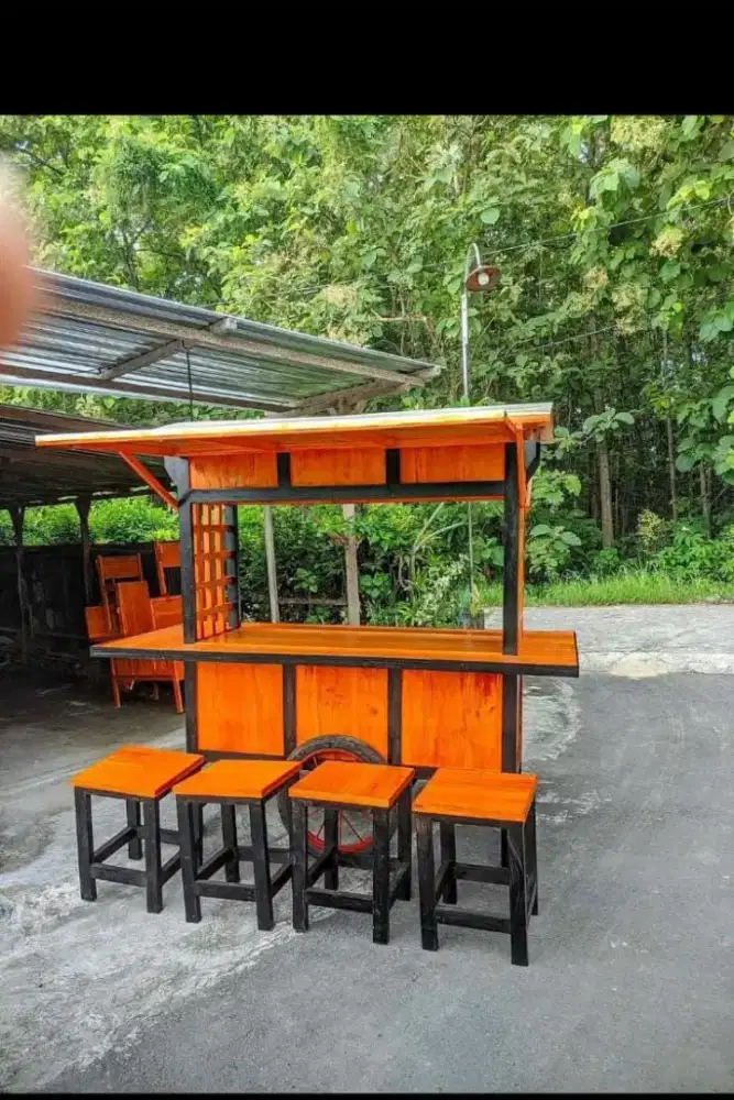 TERMURAH Gerobak angkringan , Gerobak Martabak , Gerobak roti bakar