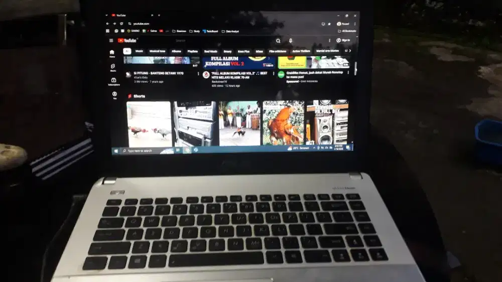 Dijual Laptop Assus I7 DESKTOP-J8JBEG1, RAM 8Gb