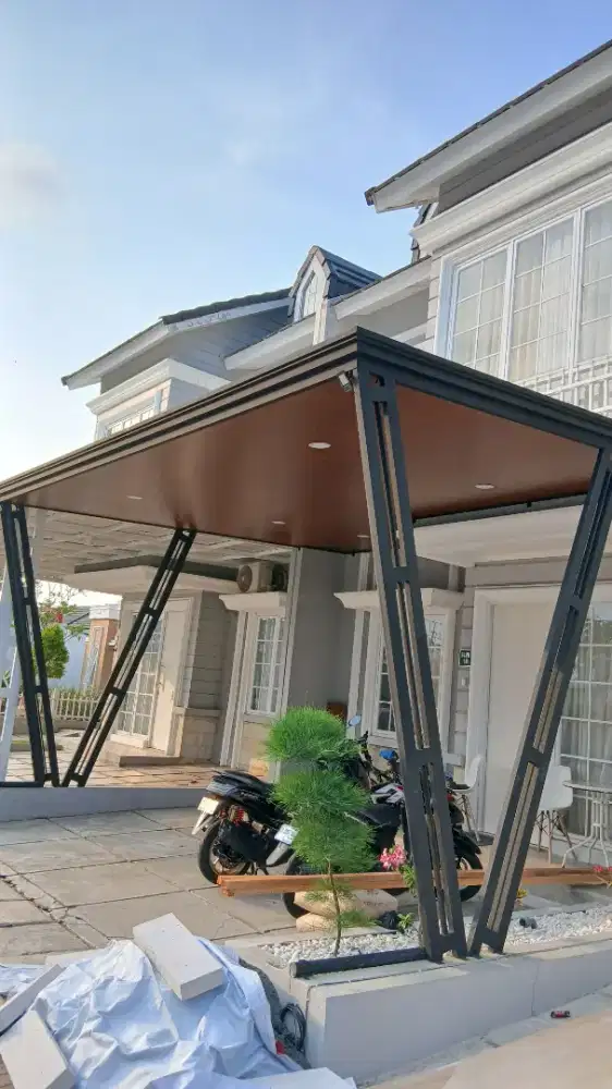 pemasangan kanopi buat kantor rumah dll