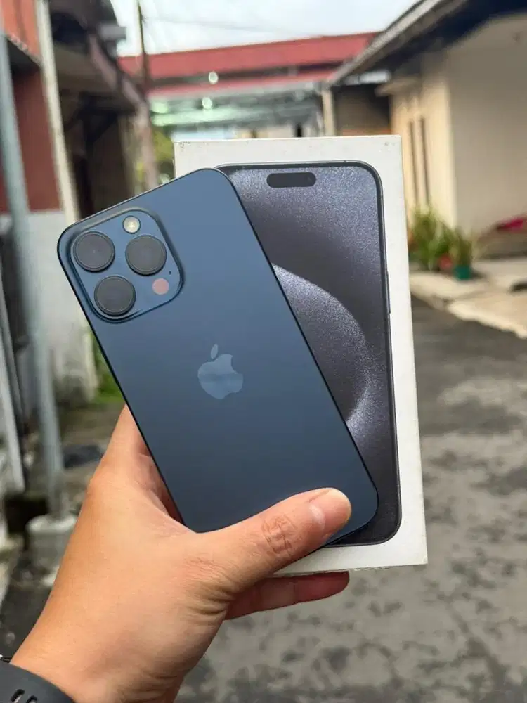 Iphone 15 Promax 256Gb iBox Fullset Mulus