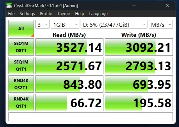 SSD NVMe 512 GB VGen
