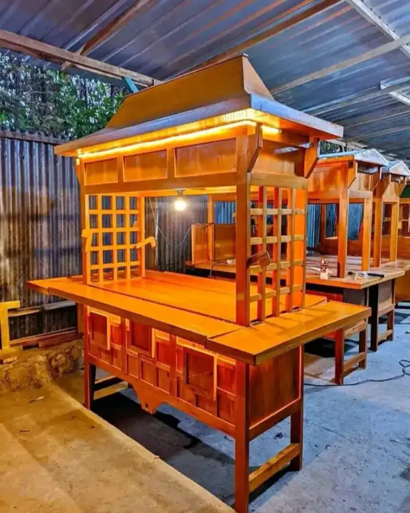 TERMURAH Gerobak Angkringan, Gerobak Sate , Gerobak gorengan , Bakso