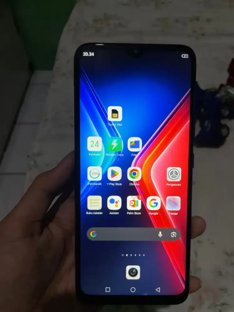 Infinix hit 10 play ram 3/32 hp+casan pemakian cewe 650 ribu