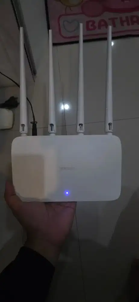 Router tenda n300 mode f6 bekas normal