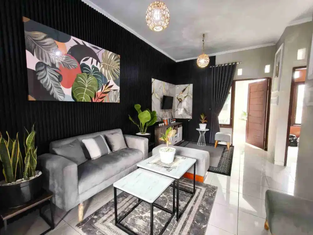 Rumah Cantik Modern Minimalis Fully Furnished dekat ke Kampus UAD Pusat Yogyakarta