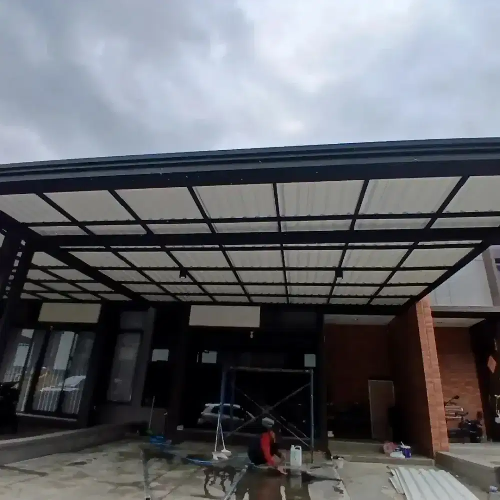 pemasangan kanopi buat kantor rumah dll