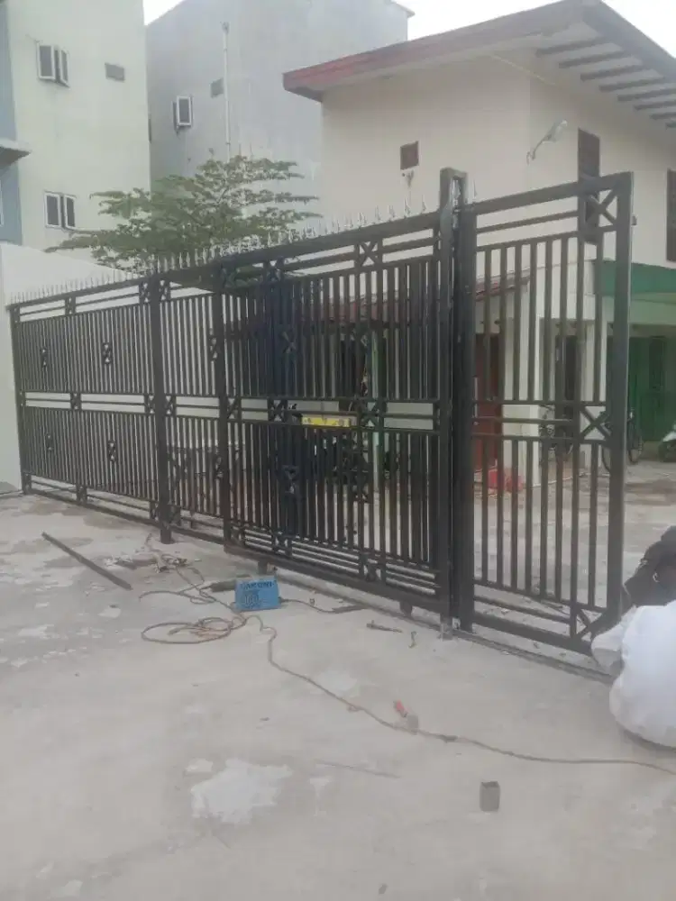 Gerbang pagar minimalis medan