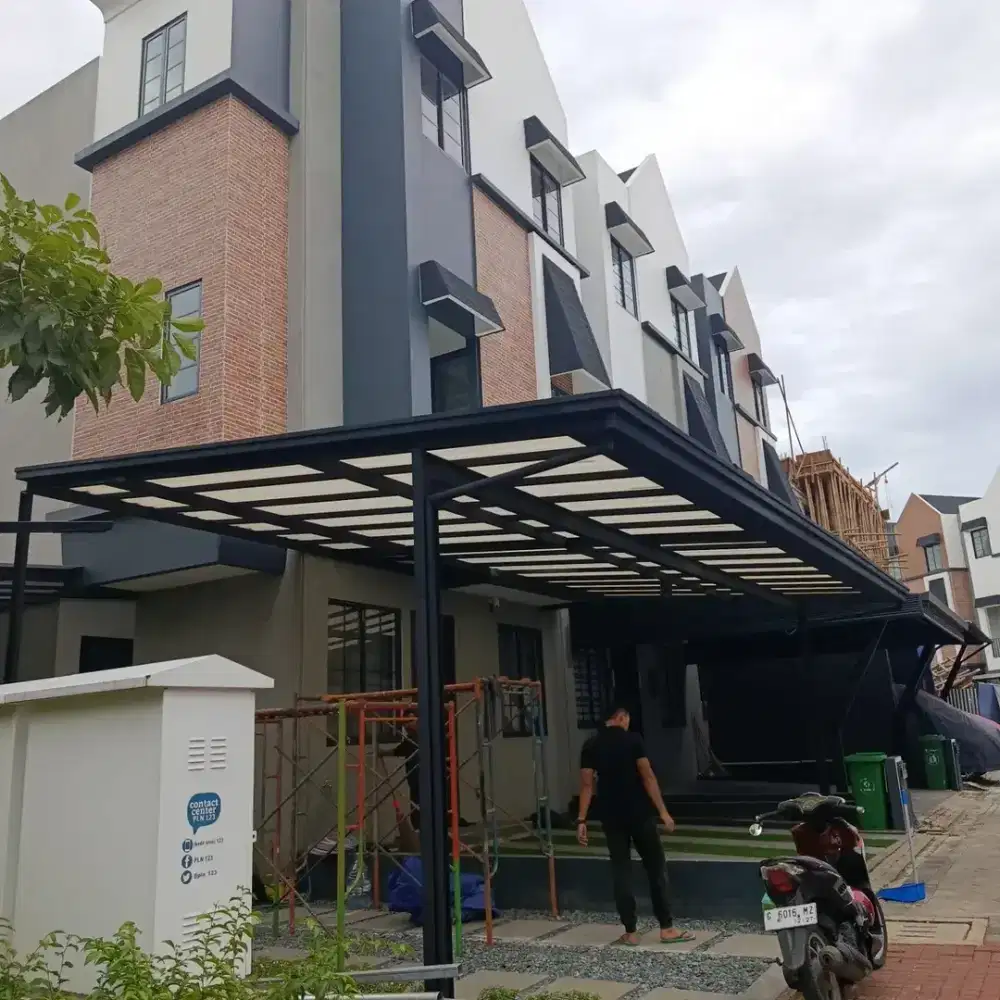 pemasangan kanopi buat kantor rumah dll