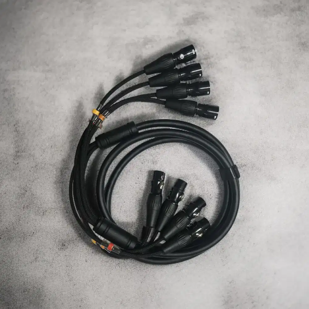 Snake cable 4channel XLR 2meter