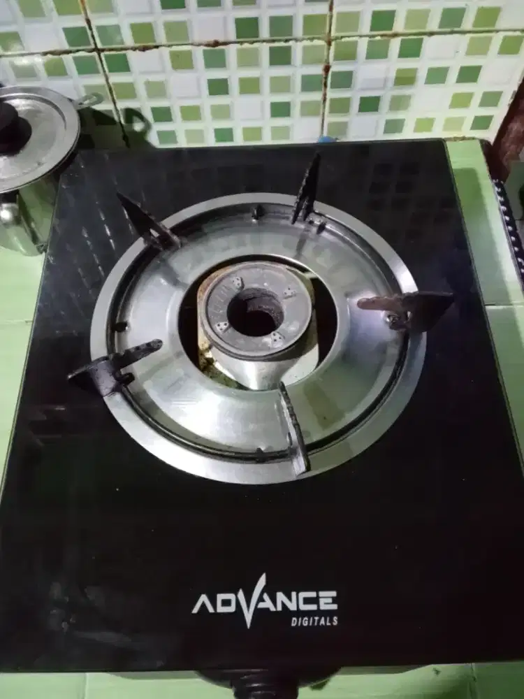 Kompor gas 1 tungku kaca