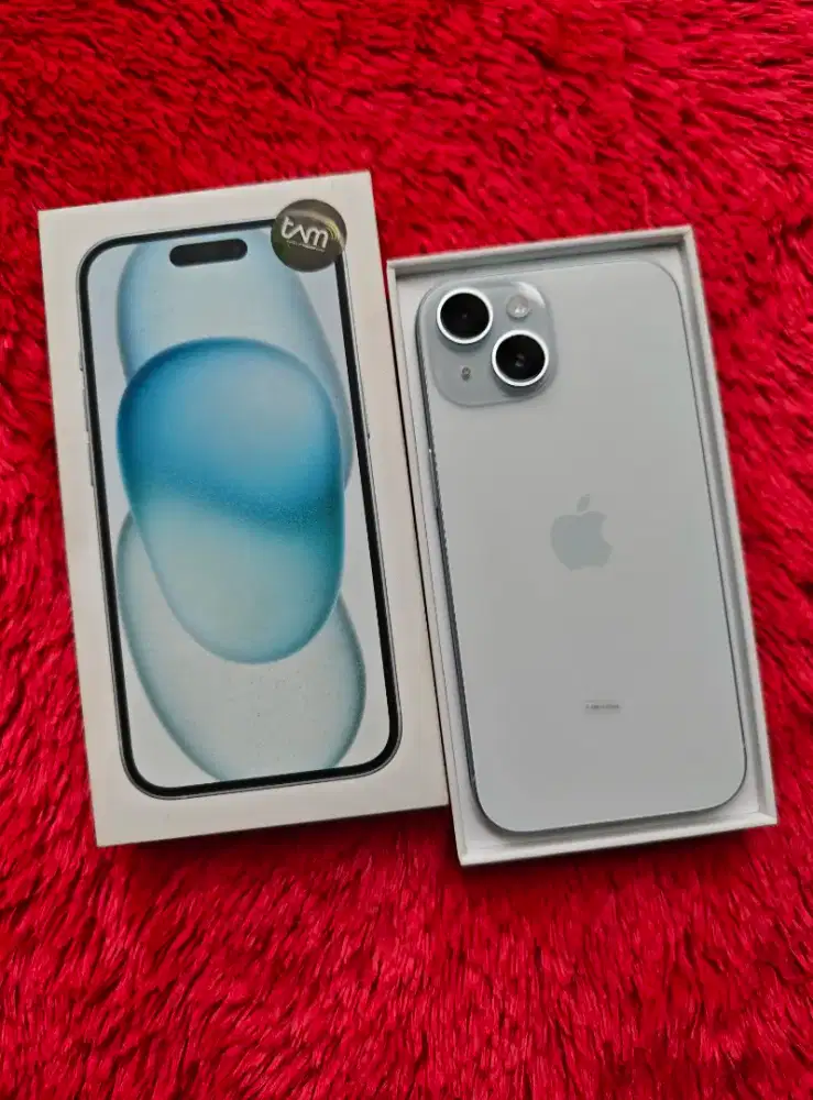 (1 Bulan'an Pakai) Iphone 15 128Gb Ibox PA/A