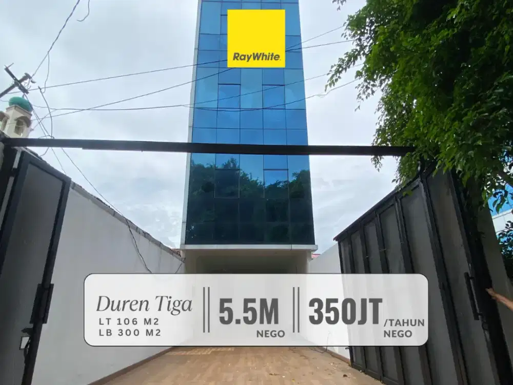 DIJUAL RUKO BRAND NEW 4 LANTAI DUREN TIGA, JKT SELATAN! NEGO SAMPAI JADI!