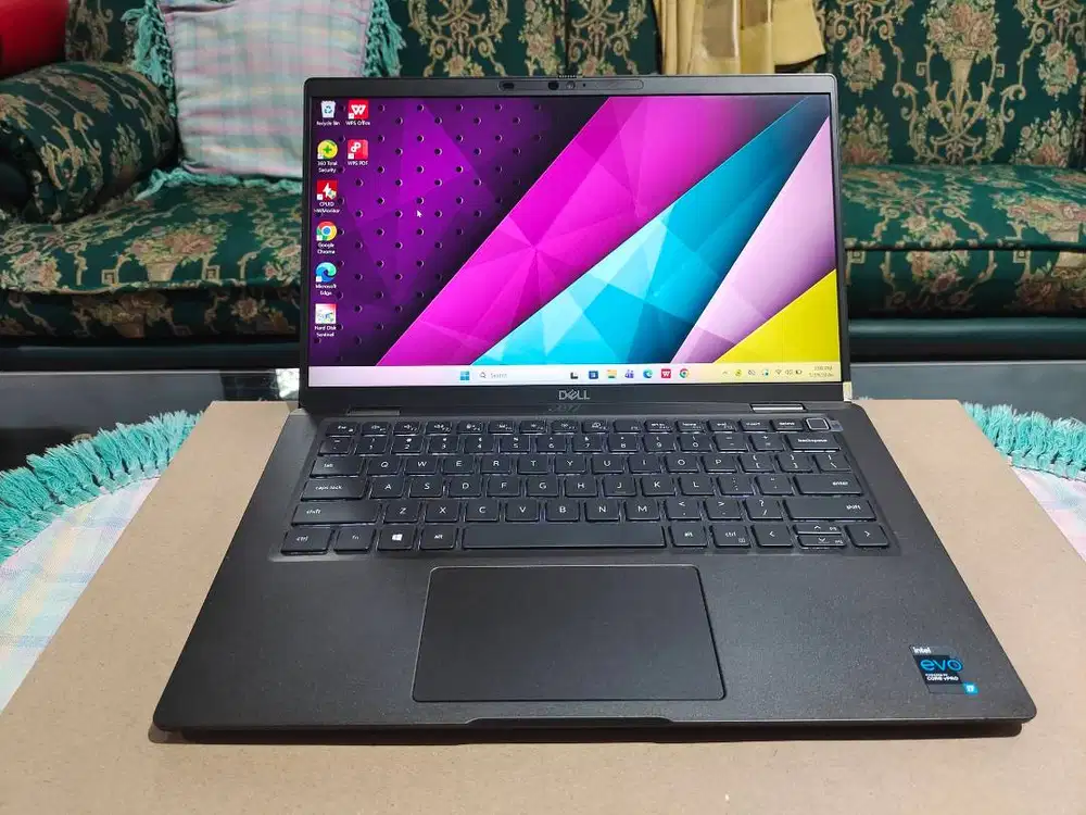 Laptop dell latitude 7420 model baru, garansi resmi on