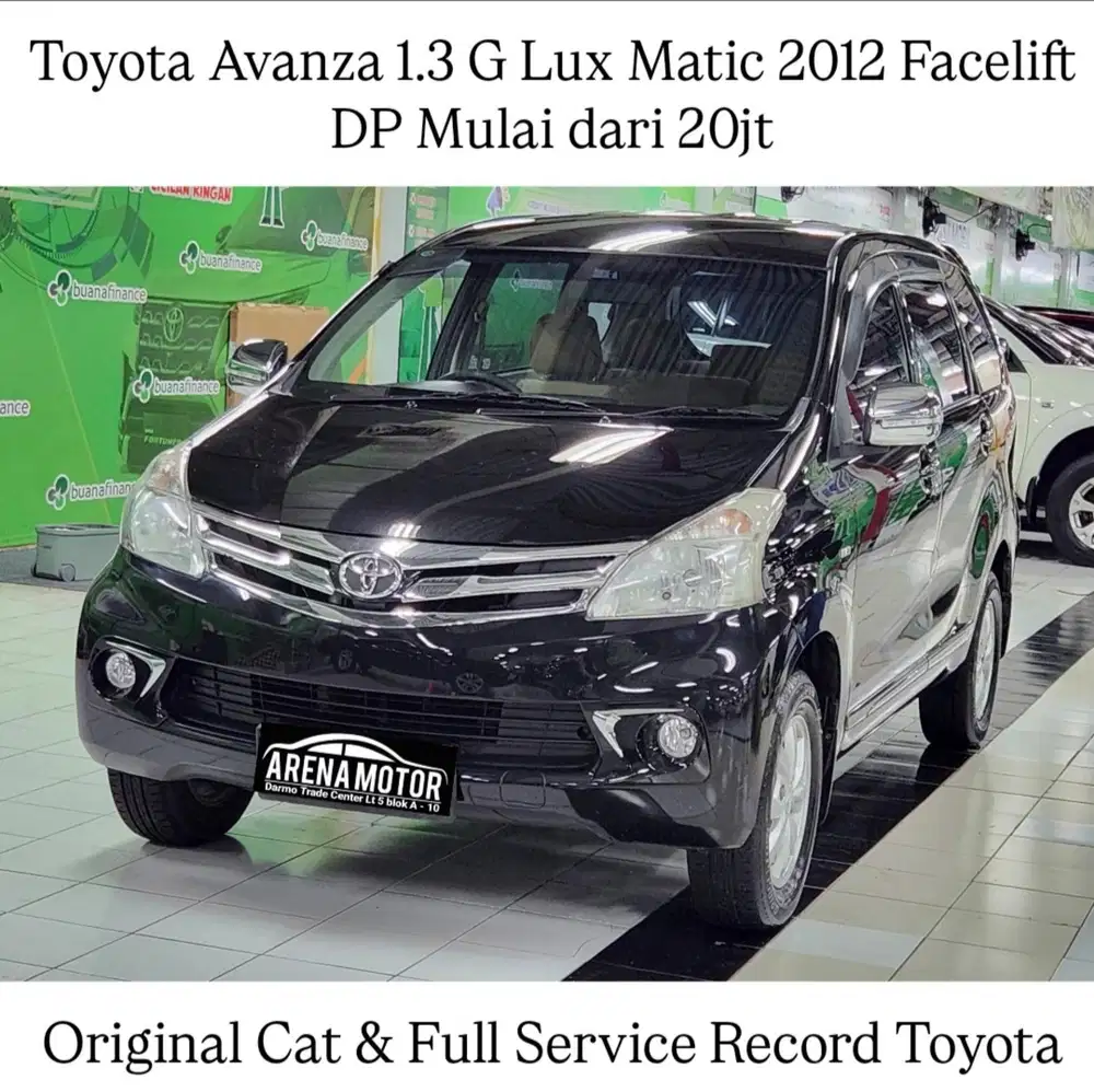 [KM 80rb] Avanza G AT 2012 Facelift Antik Ori Cat # Toyota 1.3 Matic