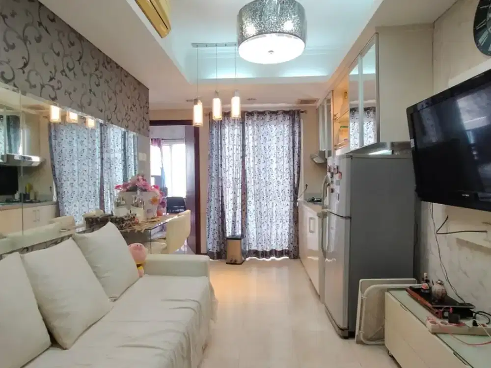 Sewa Bulanan Furnish Cakep di Apartemen Royal Mediternia Garden, View City