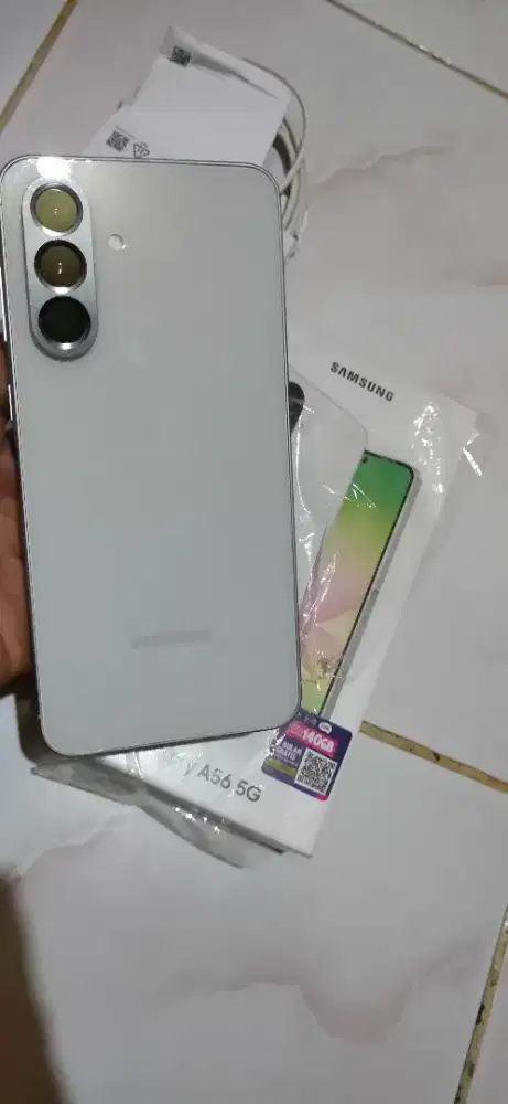 Ss galaxy A56 5G NFC ram 8+8/256gb fulset ORI sangat mulus terawat