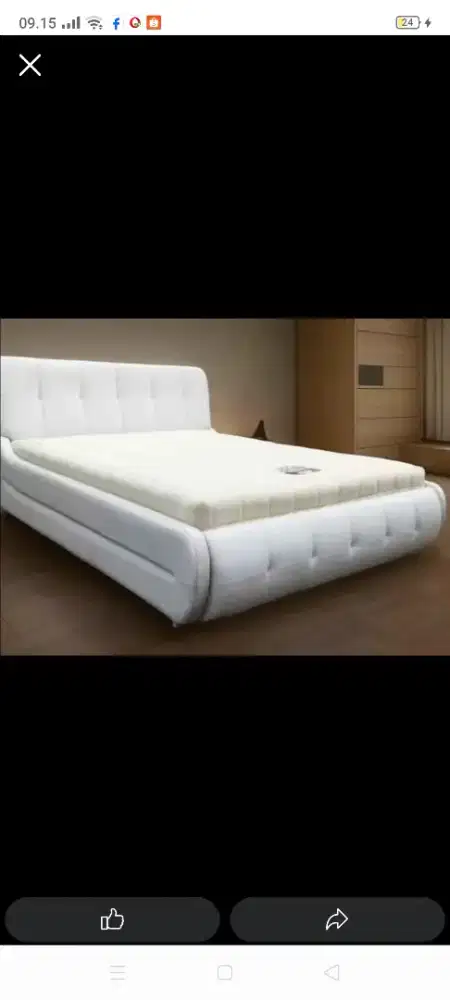 Springbed Informa Eiffel set bedframe ori informa uk 160