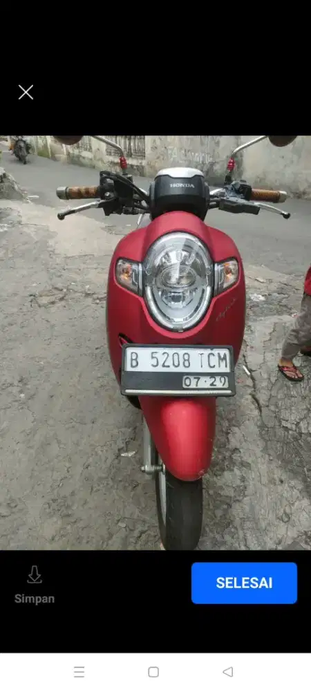 Honda Scoopy stylish