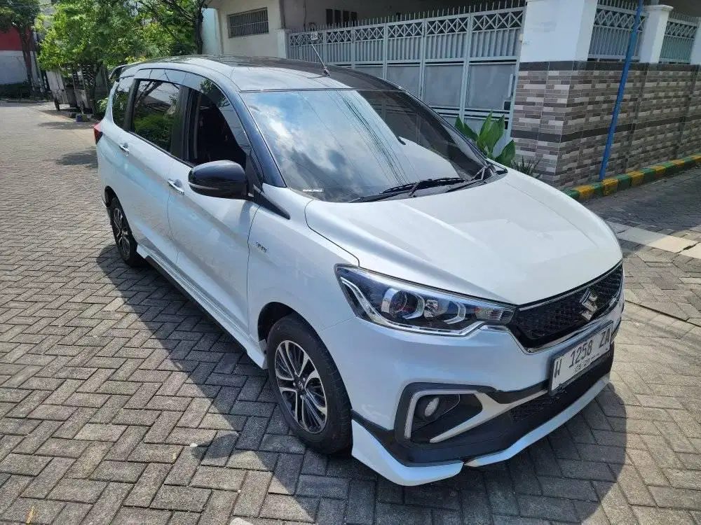 SUZUKI NEW ERTIGA 1.5 GS HYBIRD TWOTON 2024 PUTIH SURABAYA