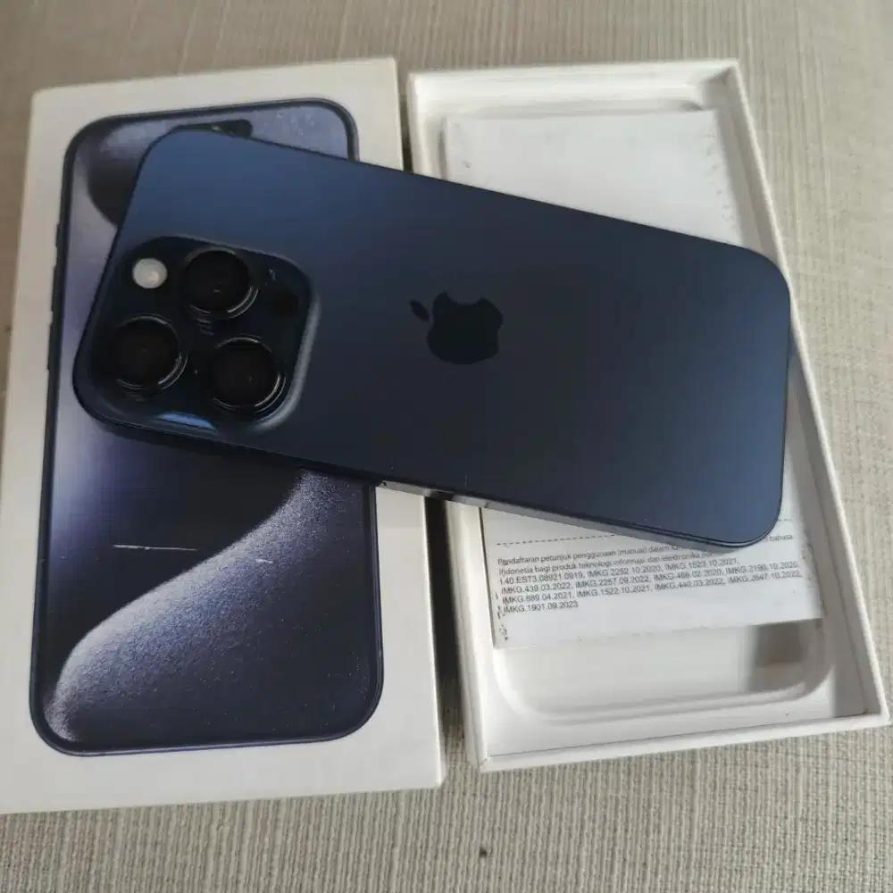 Iphone 15pro 128gb resmi ibox
