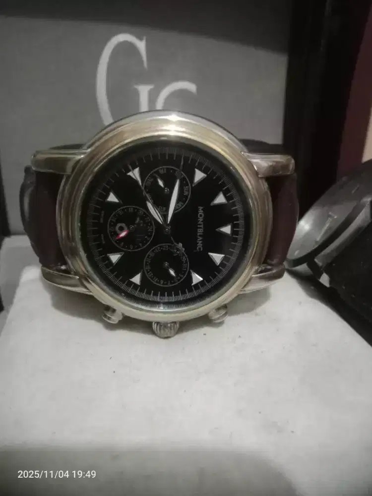 Jam MONTBLANC automatic _ vintage Diameter kurleb 42mm