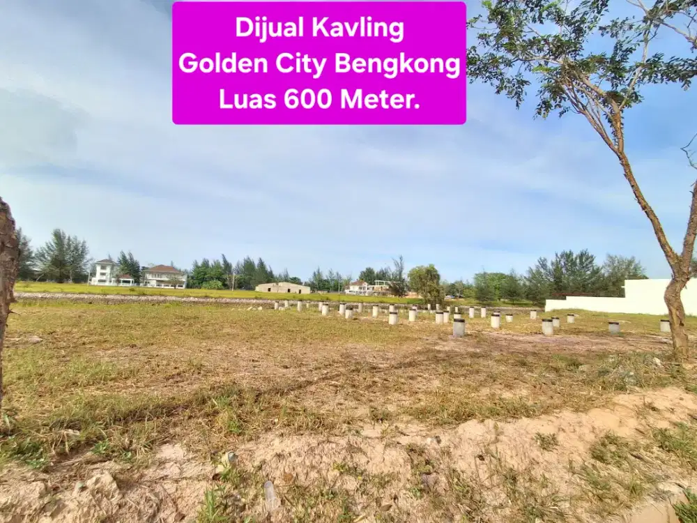 DIJUAL KAVLING STRATEGIS GOLDEN CITY BENGKONG LAUT