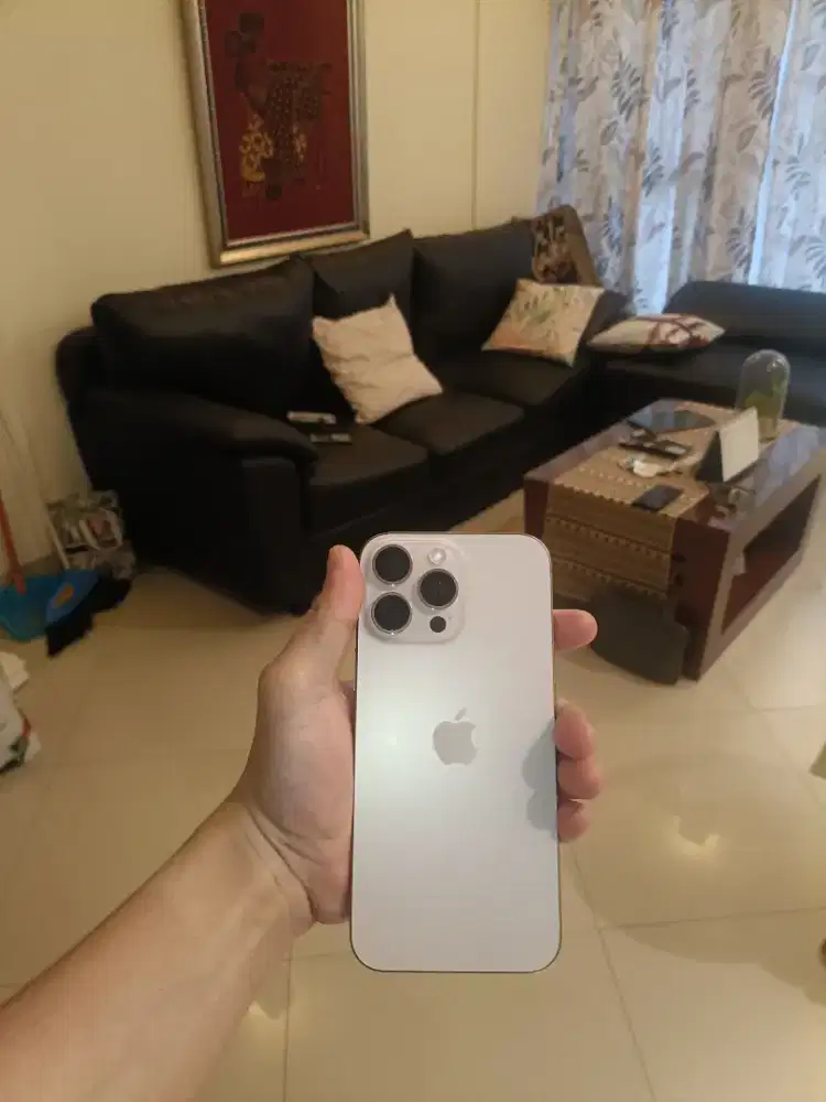 Iphone 16 promax dessert titanium 256gb ibox garansi on