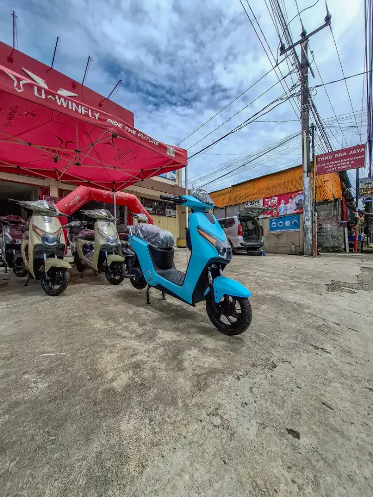 HARGA SPECIAL AWAL TAHUN!! SEPEDA LISTRIK UWINFLY D75, GARANSI 10THN