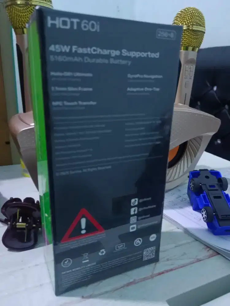 Jual infinix hot 60i masih baru masih segel